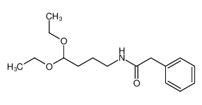 117176-81-5 spectrum, N-(4,4-diethoxybutyl)-2-phenylacetamide