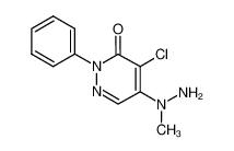 4-氯-5-(1-甲基肼基)-2-苯基-2,3-二氢哒嗪-3-酮