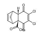 79756-02-8 endo-4a-acetyl-2,3-dichloro-4a,5,8,8a-tetrahydro-5,8-methano-1,4-naphthoquinone