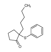 65195-16-6 2-n-Pentyl-2-phenylthio-cyclopentanon