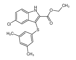 742106-23-6 spectrum, ethyl 3-[(3,5-dimethylphenyl)thio]-5-chloro-1H-indole-2-carboxylate