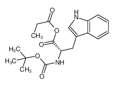 60286-93-3 spectrum, (S)-(S)-2-((tert-butoxycarbonyl)amino)-3-(1H-indol-3-yl)propanoic propionic anhydride