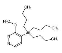 3-Methoxy-4-(tributylstannyl)pyridazine 1093951-68-8