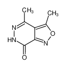 3,4-DIMETHYL-6H-ISOXAZOLO[3,4-D]PYRIDAZIN-7-ONE 15911-16-7