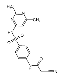 573993-14-3 structure, C15H15N5O3S