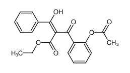 92397-15-4 ethyl (E)-2-(2-acetoxybenzoyl)-3-hydroxy-3-phenylacrylate