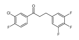 898778-21-7 structure, C15H9ClF4O