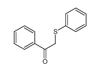 1-phenyl-2-phenylsulfanylethanone 16222-10-9