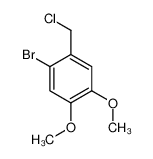 54370-01-3 spectrum, 1-Bromo-2-(chloromethyl)-4,5-dimethoxybenzene