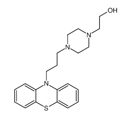 2-[4-(3-phenothiazin-10-ylpropyl)piperazin-1-yl]ethanol 3533-97-9