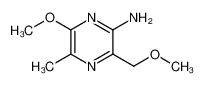 6-methoxy-3-(methoxymethyl)-5-methylpyrazin-2-amine 91678-86-3