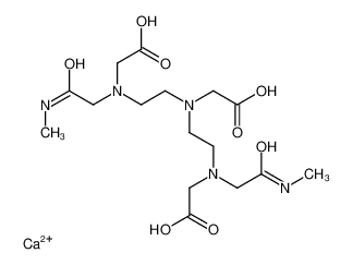 128326-81-8 structure, C16H29CaN5O8++