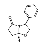 (3R,7aS)-3-phenyl-3,6,7,7a-tetrahydro-2H-pyrrolo[2,1-b][1,3]oxazol-5-one 133007-27-9