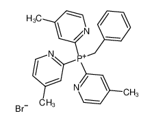 126963-91-5 structure, C25H25BrN3P