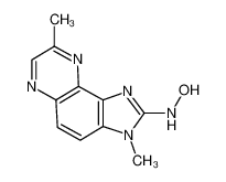 3,8-dimethyl-2-nitroso-6,9-dihydroimidazo[4,5-f]quinoxaline 115044-41-2