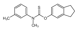 O-(2,3-dihydro-1H-inden-5-yl) N-methyl-N-(3-methylphenyl)carbamothioate 27877-51-6