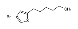 4-溴-2-己基噻吩