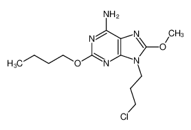 1033003-73-4 spectrum, 2-(butyloxy)-9-(3-chloropropyl)-8-(methyloxy)-9H-purin-6-amine