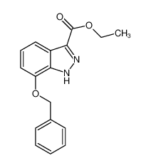 Ethyl 7-(benzyloxy)-1H-indazole-3-carboxylate 885278-92-2