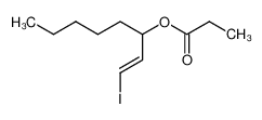 139400-21-8 spectrum, (E)-1-iodooct-1-en-3-yl propionate