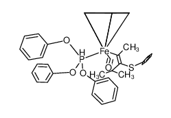 111266-86-5 structure, C36H32FeO4PS