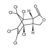 3868-61-9 structure, C9H4Cl6O2