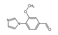 4-(1H-咪唑-1-基)-3-甲氧基苯甲醛