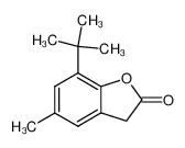 7-tert-butyl-5-methyl-3H-benzofuran-2-one 55510-86-6