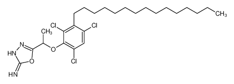 111253-96-4 structure, C25H38Cl3N3O2