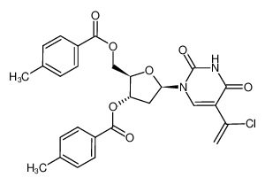 78731-54-1 5-(1-chlorovinyl)-2'-deoxy-3',5'-di-O-(p-toluoyl)uridine