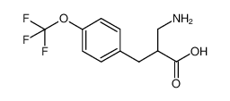 2-(aminomethyl)-3-[4-(trifluoromethoxy)phenyl]propanoic acid 910443-94-6