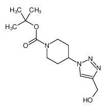 4-(4-(羟基甲基)-1H-1,2,3-噻唑-1-基)哌啶-1-羧酸叔丁酯