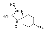 3-Amino-8-methyl-1,3-diazaspiro[4.5]decane-2,4-dione 16252-93-0