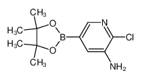 2-chloro-5-(4,4,5,5-tetramethyl-1,3,2-dioxaborolan-2-yl)pyridin-3-amine 1073354-96-7