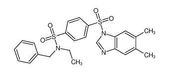 606131-17-3 structure, C24H25N3O4S2