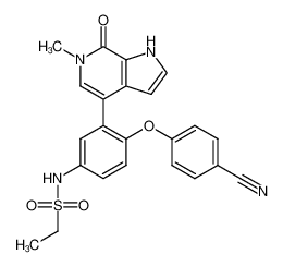 1445993-76-9 structure, C23H20N4O4S