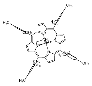 915085-31-3 structure, C60H60N4Rh++