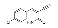 4-CHLORO-ALPHA-CYANOCINNAMAMIDE 19310-60-2