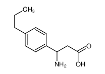 3-Amino-3-(4-propylphenyl)propanoic acid 339348-11-7