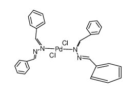 72068-86-1 structure, C28H26Cl2N4Pd