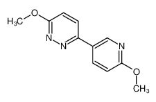 3-methoxy-6-(6-methoxypyridin-3-yl)pyridazine