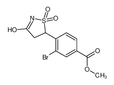 850318-40-0 structure, C11H10BrNO5S