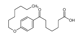 7-[4-(庚氧基)苯基]-7-氧代庚酸