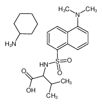 DANSYL-DL-VALINE CYCLOHEXYLAMMONIUM SALT 42808-05-9