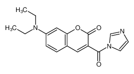 1-[[7-(二乙基氨基)-2-氧代-2H-1-苯并吡喃-3-基]羰基]-1H-咪唑