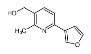 [6-(furan-3-yl)-2-methylpyridin-3-yl]methanol 53913-06-7