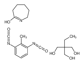 azepan-2-one,1,3-diisocyanato-2-methylbenzene,2-ethyl-2-(hydroxymethyl)propane-1,3-diol 121193-19-9