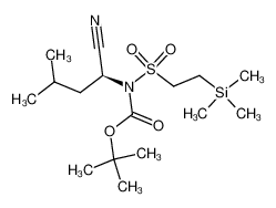 191611-13-9 structure, C16H32N2O4SSi