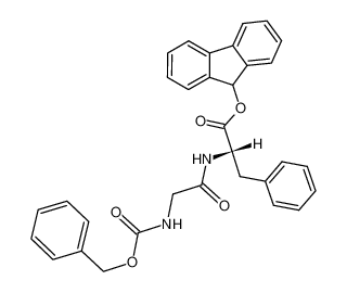 125982-40-3 spectrum, (S)-2-(2-Benzyloxycarbonylamino-acetylamino)-3-phenyl-propionic acid 9H-fluoren-9-yl ester