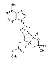 1080634-05-4 structure, C17H22N6O5